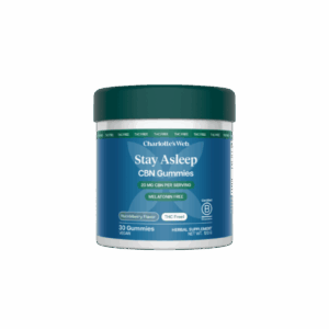 Charlotte’s Web – Stay Asleep Gummies 20mg CBN (30ct)