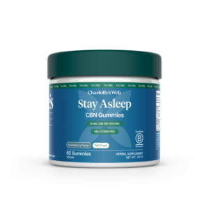 Charlotte’s Web – Stay Asleep Gummies 20mg CBN (60ct)